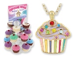 A special treat for someone sweet! These adorable cupcake pendants come complete with a figurine keepsake box, and are available in four assorted "flavors." Theyre sparkling with fun! Great for special birthdays, holidays and special occasions for daughters, nieces, granddaughters and friends.