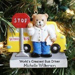 Give your favorite School Bus Driver a personalized gift for Christmas. Our Personalized School Bus Driver Ornament is a great way to say Thank you for always being there. 