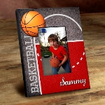 Our Personalized Kids Sports Frames are the perfect way to showcase your little stars latest sports picture. With a wood-like background and featuring the vibrant colors of each sports playing surface, these personalized frames are perfect for his or her room, as a gift for grandma and grandpa and for a proud parents office. Frames measure 8" x 10" and hold a 4" x 6" picture.