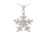 Genuine Austrian Crystals, Sterling Silver Finish, Beautiful Gift Box Floating down from heaven shimmering crystal stars. Snowflakes are unique creations, natures masterpiece they are. Just like a crystal snowflake, youre one of a kind its true. So enjoy this sparking tribute just for being you.