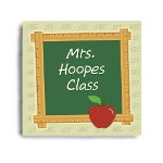 Help decorate your favorite teachers classroom with this colorful Personalized Teacher Wall Canvas. A fabulous Teacher Appreciation Gift that looks great school year after school year.